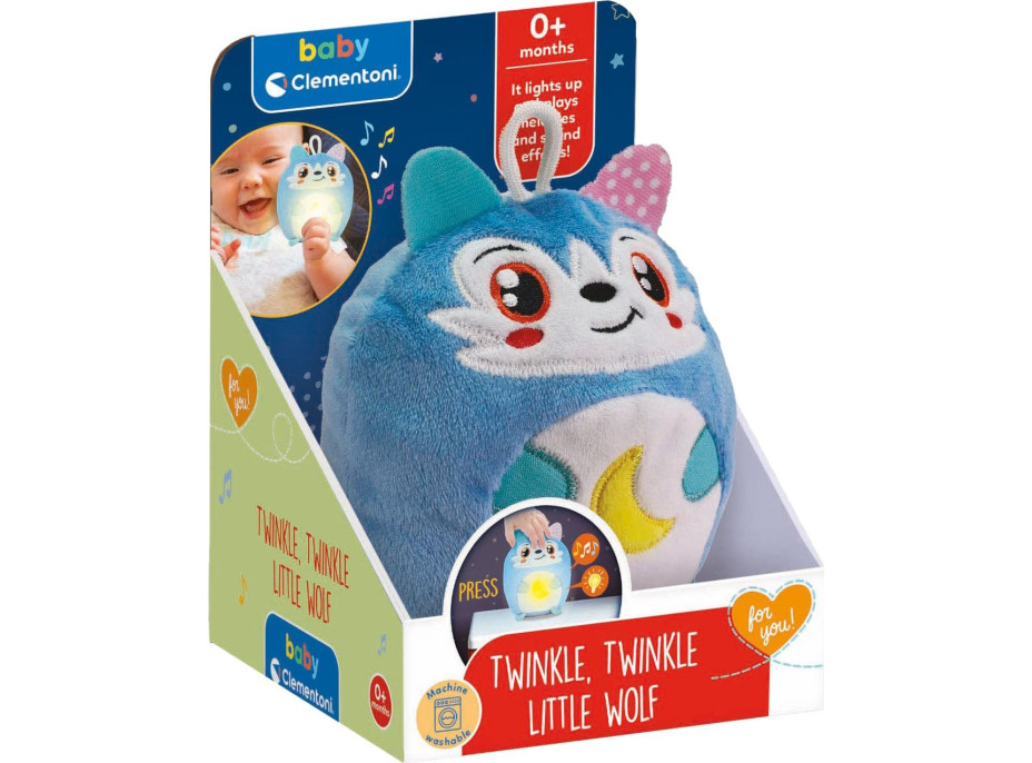 CLEMENTÓNI BABY Twinkle Twinkle Malý vlk