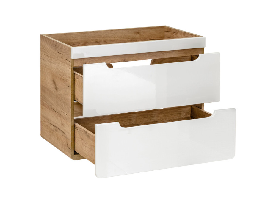 Kúpeľňová závesná skrinka pod umývadlo BÁRA 60 cm