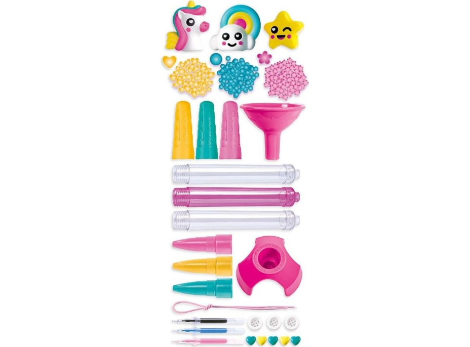 CLEMENTONI IDEA Kreatívna súprava na výrobu pier Fantasy