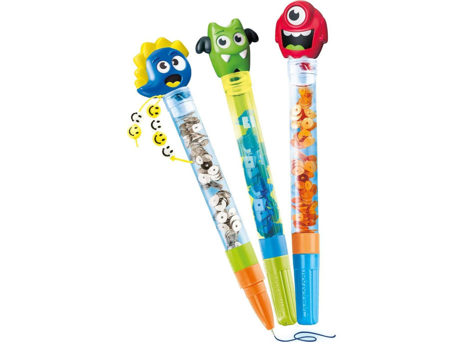 CLEMENTONI IDEA Kreatívna súprava na výrobu pier Monster