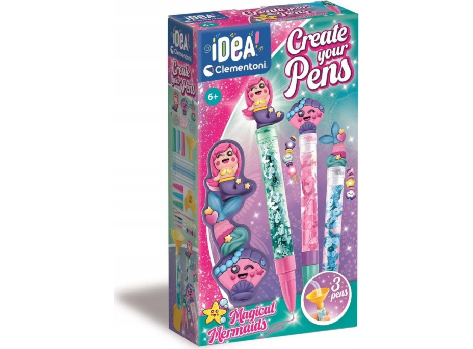 CLEMENTONI IDEA Kreatívna súprava na výrobu pier Morské víly