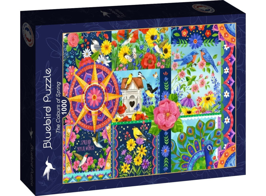 BLUEBIRD Puzzle Farby jari 1000 dielikov