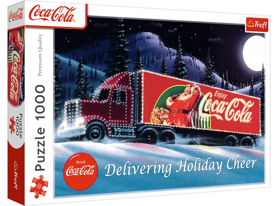 TREFL Puzzle Coca-Cola: Kamión 1000 dielikov