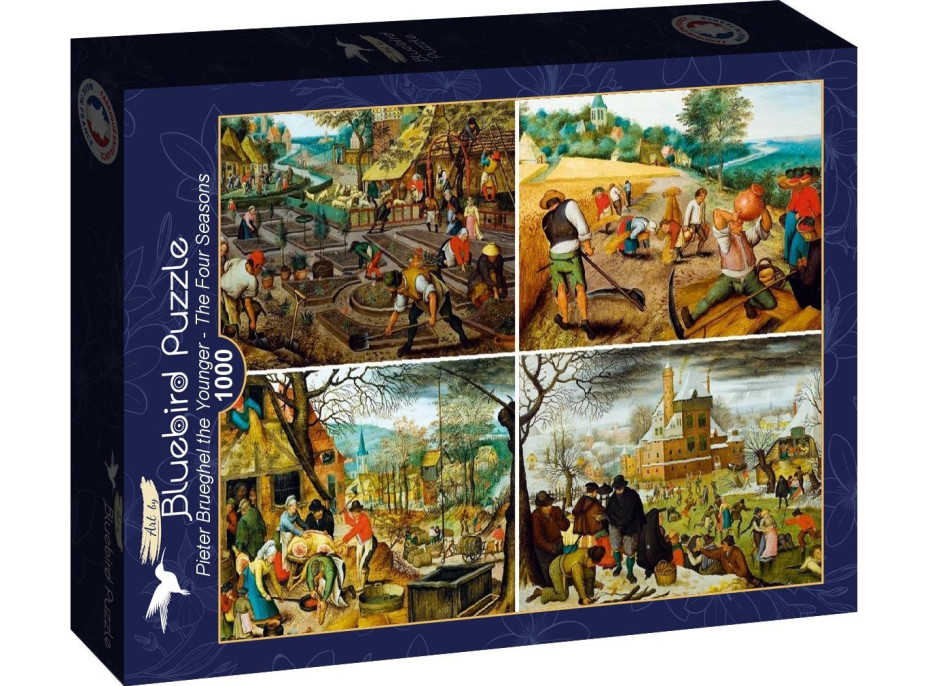 BLUEBIRD Puzzle Štyri ročné obdobia 1000 dielikov