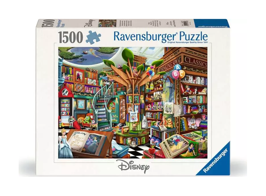 RAVENSBURGER Puzzle Disney: Rozprávkové príbehy 1500 dielikov