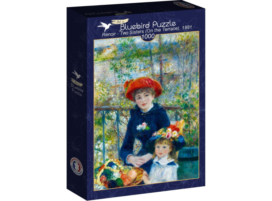 BLUEBIRD Puzzle Dve sestry na terase 1000 dielikov