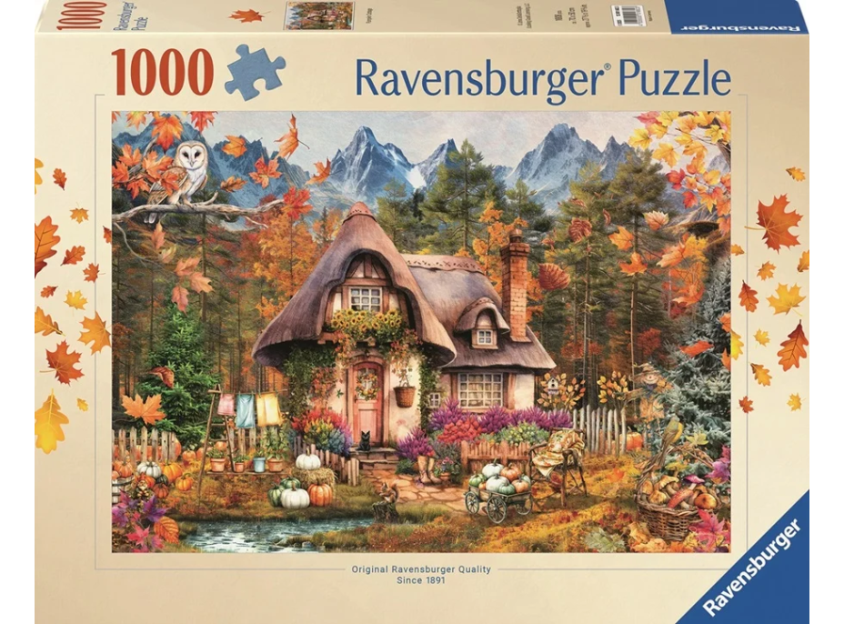 RAVENSBURGER Puzzle Tekvicová chalúpka 1000 dielikov