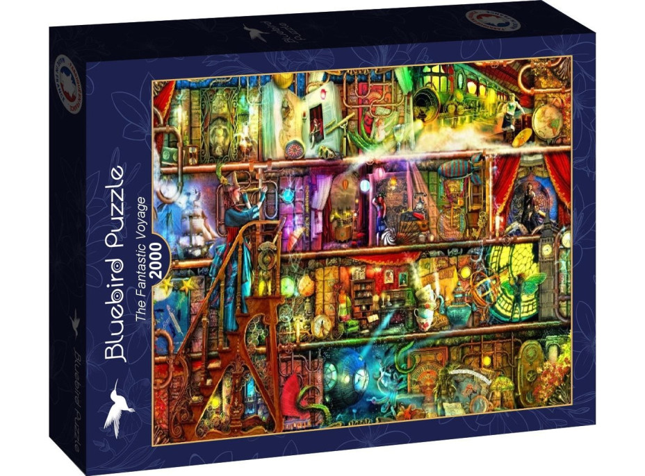 BLUEBIRD Puzzle Fantastická cesta 2000 dielikov