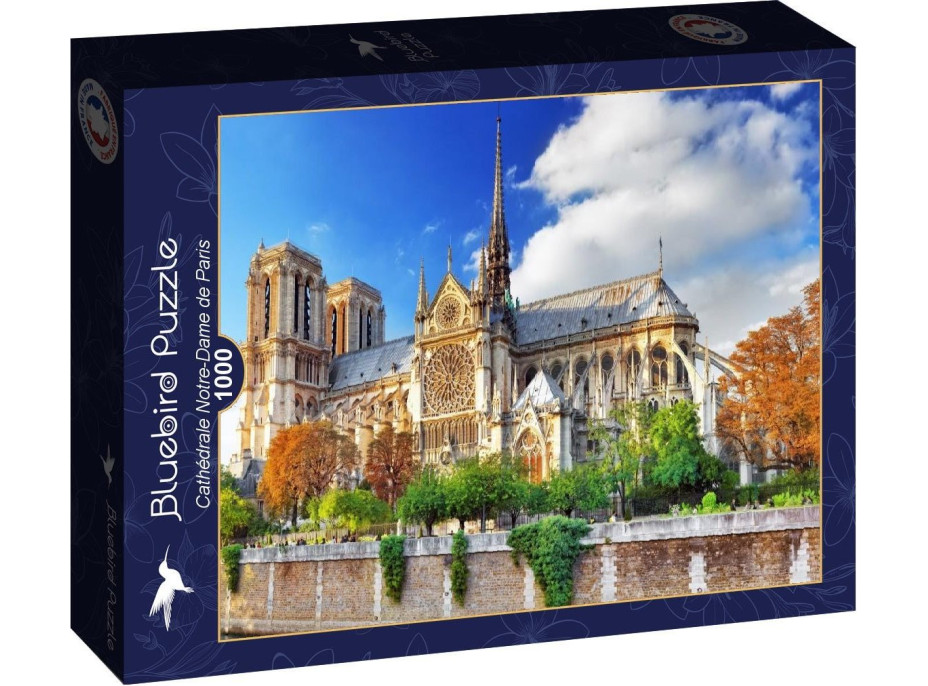 BLUEBIRD Puzzle Katedrála Notre-Dame 1000 dielikov