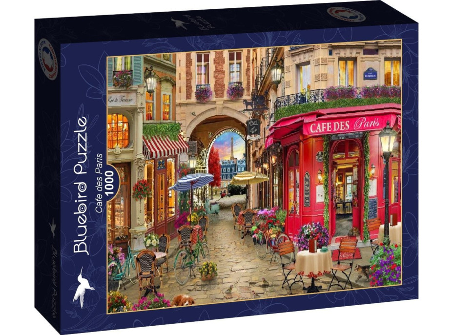 BLUEBIRD Puzzle Káva z Paríža 1000 dielikov