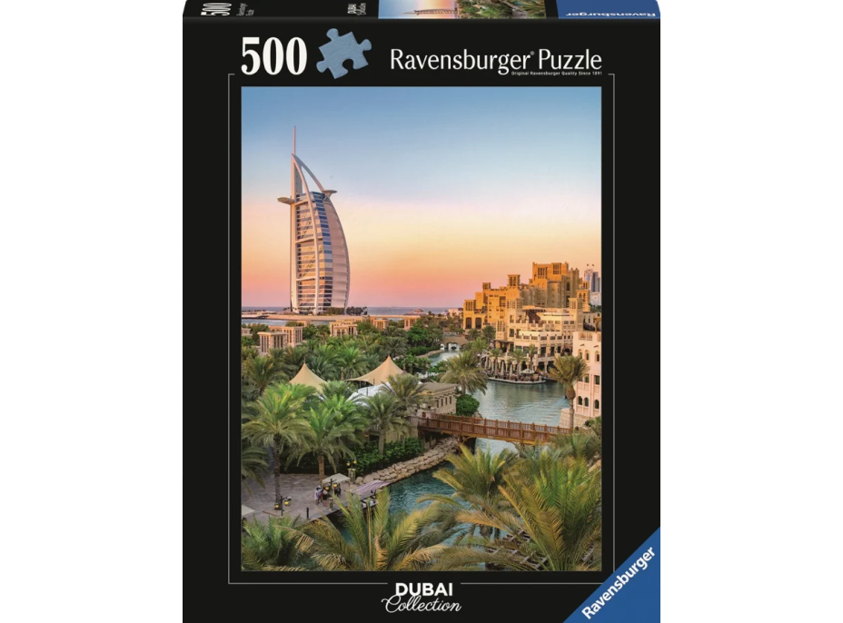 RAVENSBURGER Puzzle Kolekcia Dubaj: Mesto budúcnosti 500 dielikov