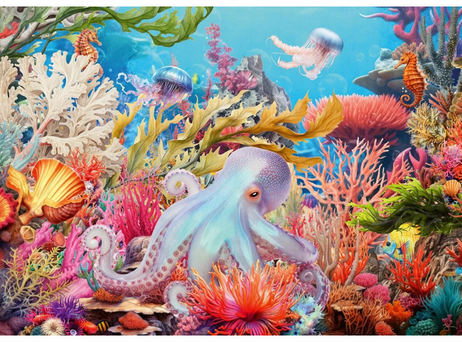 RAVENSBURGER Puzzle Koralový raj XXL 500 dielikov