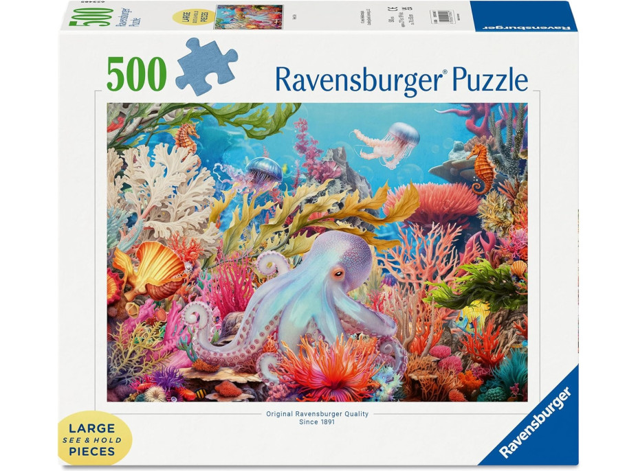 RAVENSBURGER Puzzle Koralový raj XXL 500 dielikov
