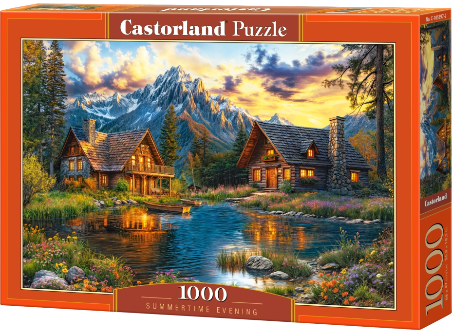 CASTORLAND Puzzle Letný večer 1000 dielikov