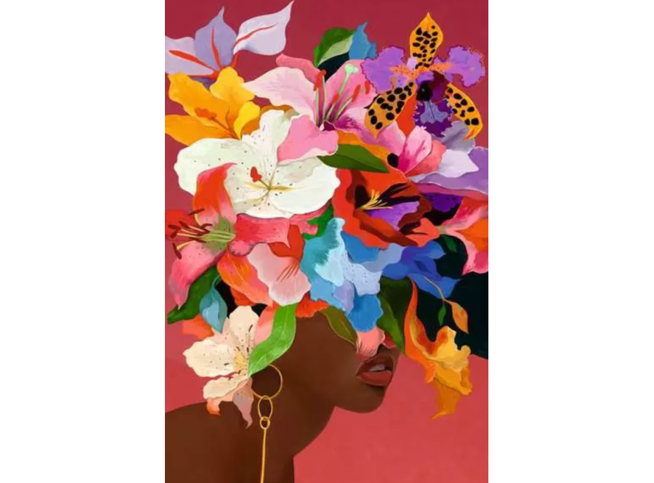 RAVENSBURGER Puzzle Moment: Kvetinová hlava Ľalia 200 dielikov