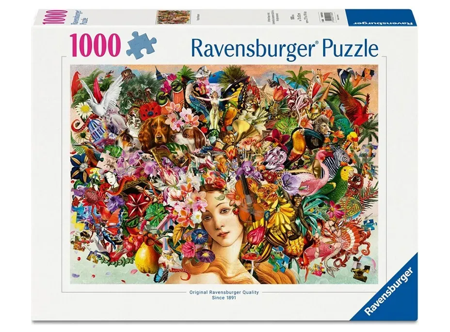 RAVENSBURGER Puzzle Myšlienková explózia 1000 dielikov
