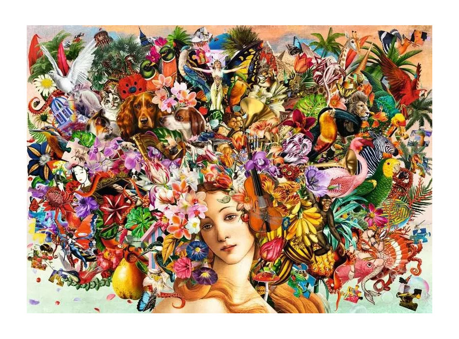 RAVENSBURGER Puzzle Myšlienková explózia 1000 dielikov