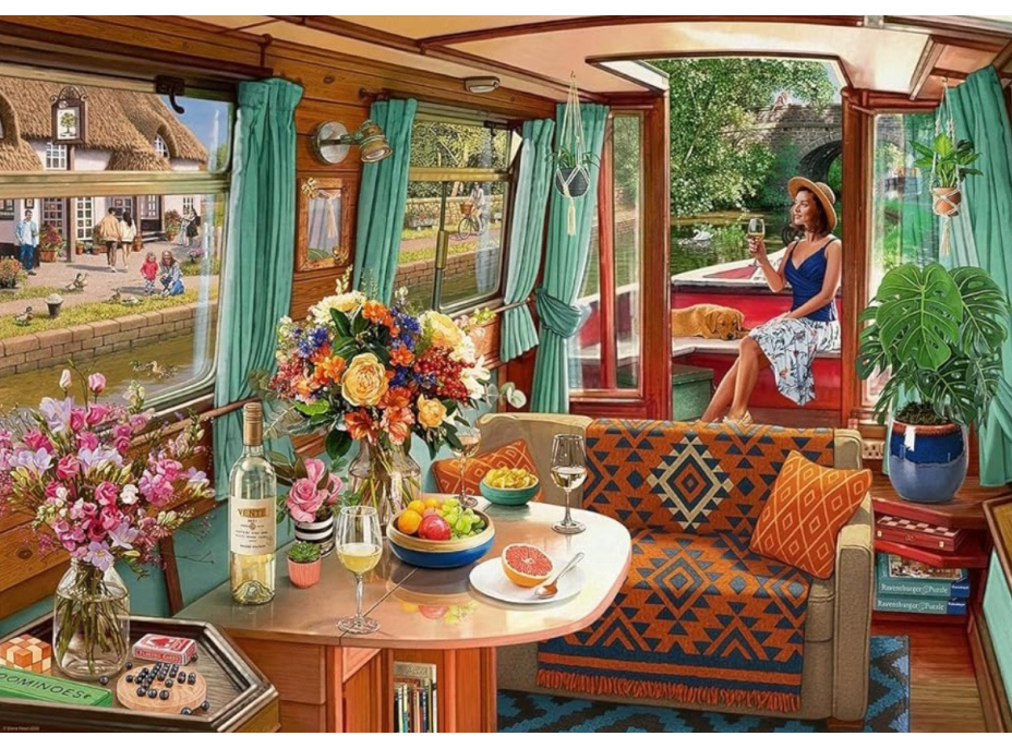 RAVENSBURGER Puzzle No.1 Okno do sveta fantázie 1000 dielikov