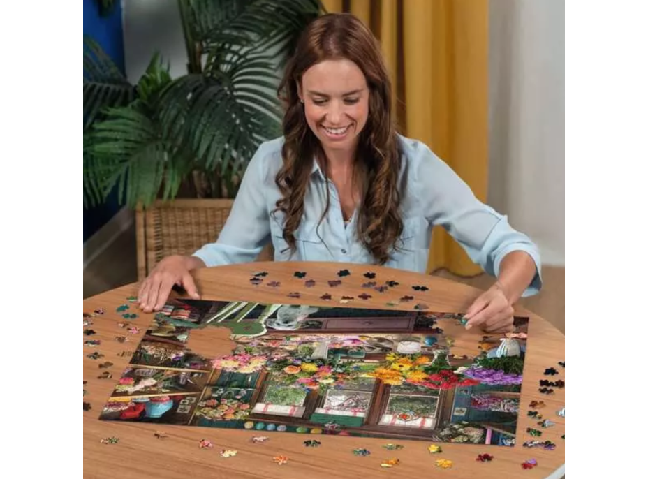 RAVENSBURGER Puzzle No.13 Kvetinové kúzlenie 1000 dielikov