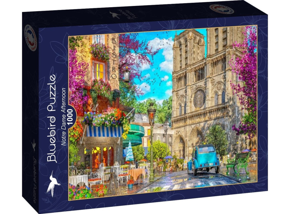BLUEBIRD Puzzle Popoludní pri Notre Dame 1000 dielikov