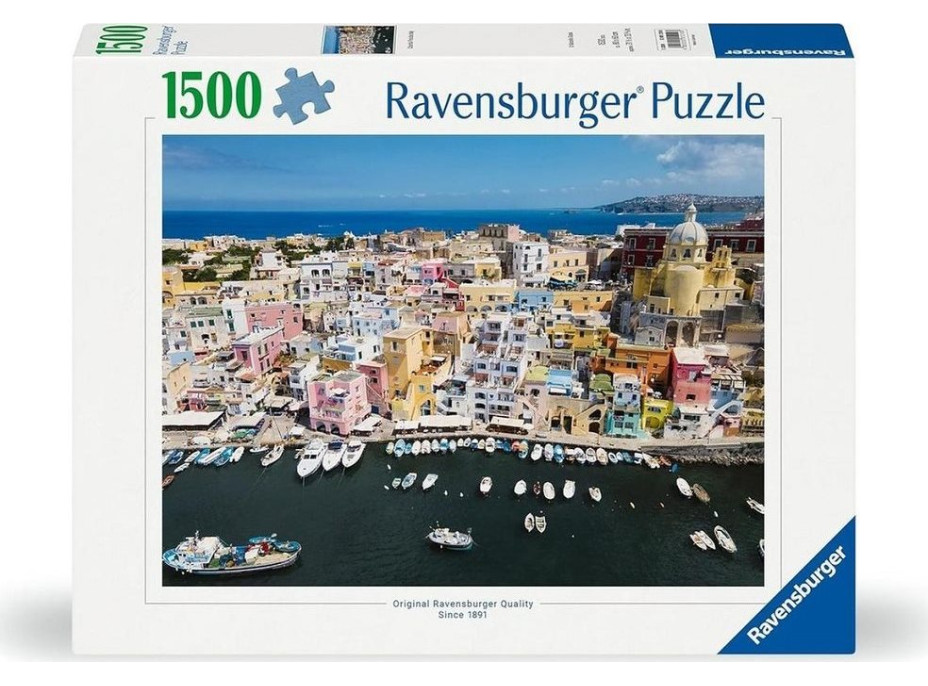 RAVENSBURGER Puzzle Ostrov Procida, Taliansko 1500 dielikov