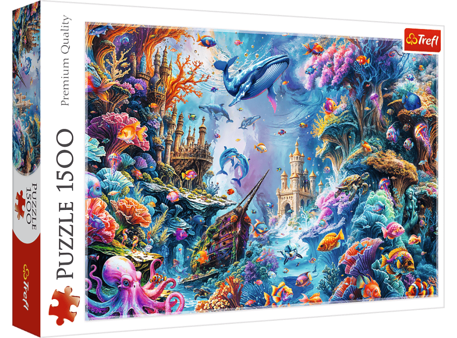 TREFL Puzzle Podvodný svet 1500 dielikov