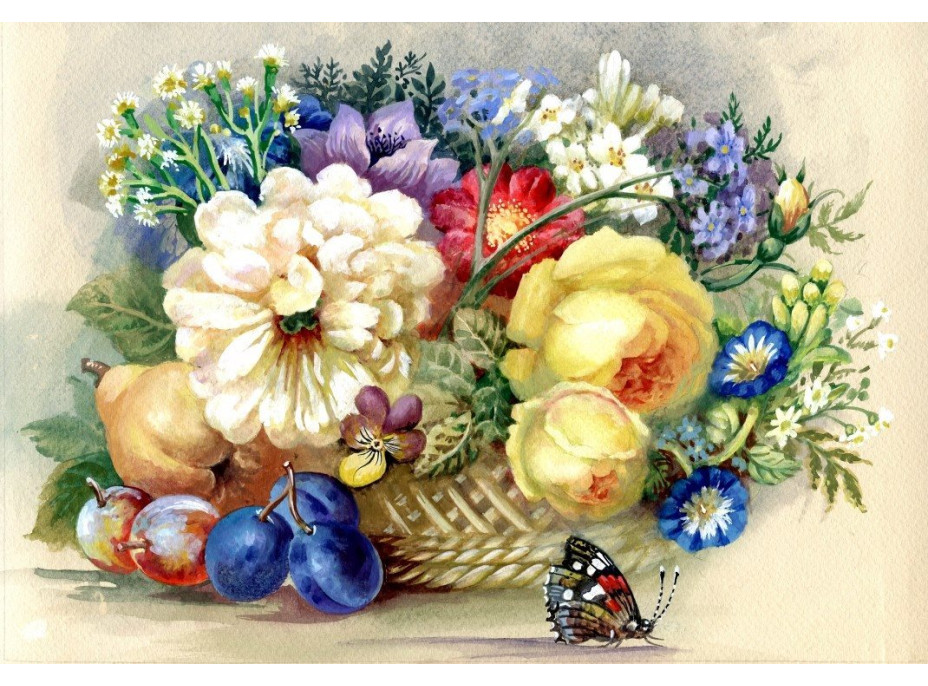 BLUEBIRD Puzzle Jesenná kytica 1000 dielikov