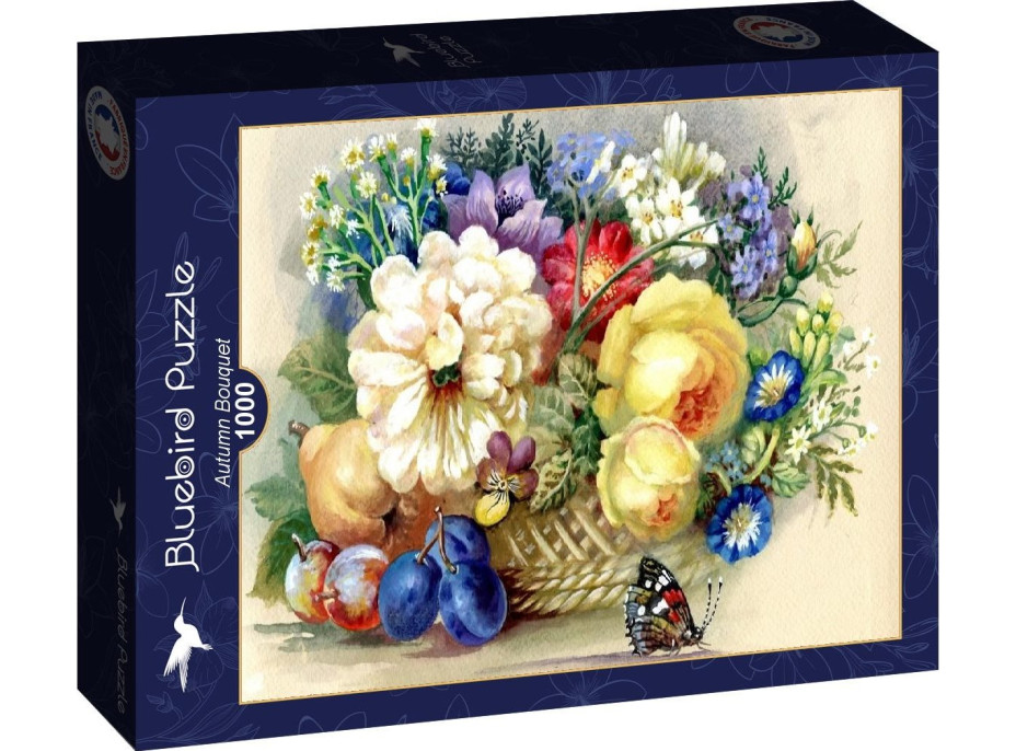 BLUEBIRD Puzzle Jesenná kytica 1000 dielikov