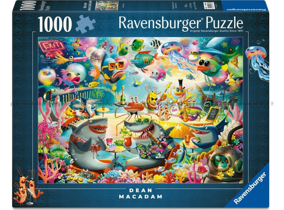 RAVENSBURGER Puzzle Pohoda pod hladinou 1000 dielikov