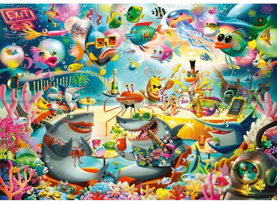 RAVENSBURGER Puzzle Pohoda pod hladinou 1000 dielikov