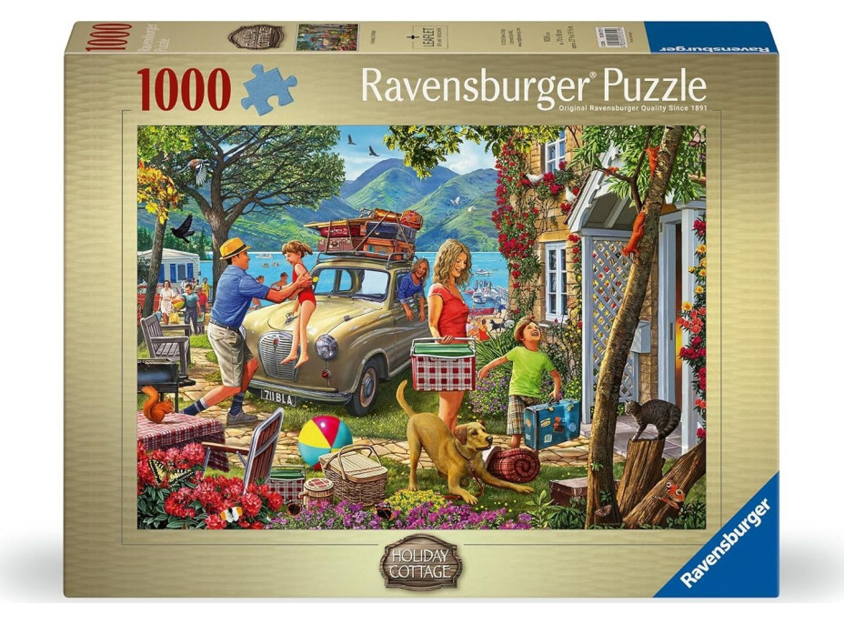 RAVENSBURGER Puzzle Prázdninové útočisko 1000 dielikov