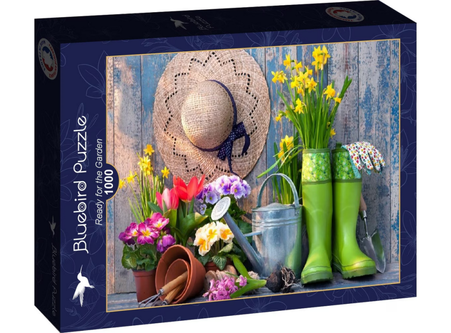 BLUEBIRD Puzzle Prichystané na zahradničení 1000 dielikov