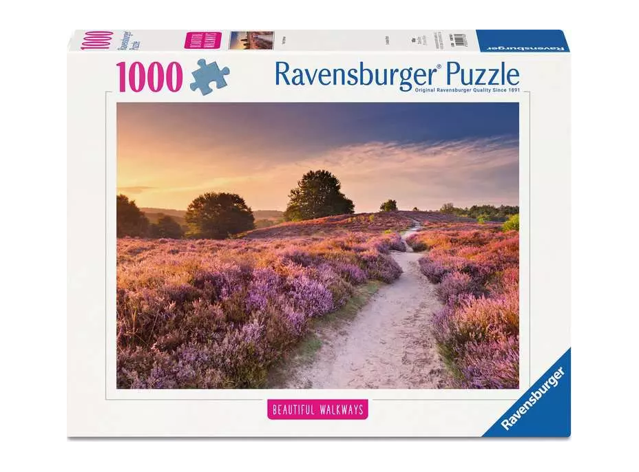 RAVENSBURGER Puzzle Ružová cesta 1000 dielikov