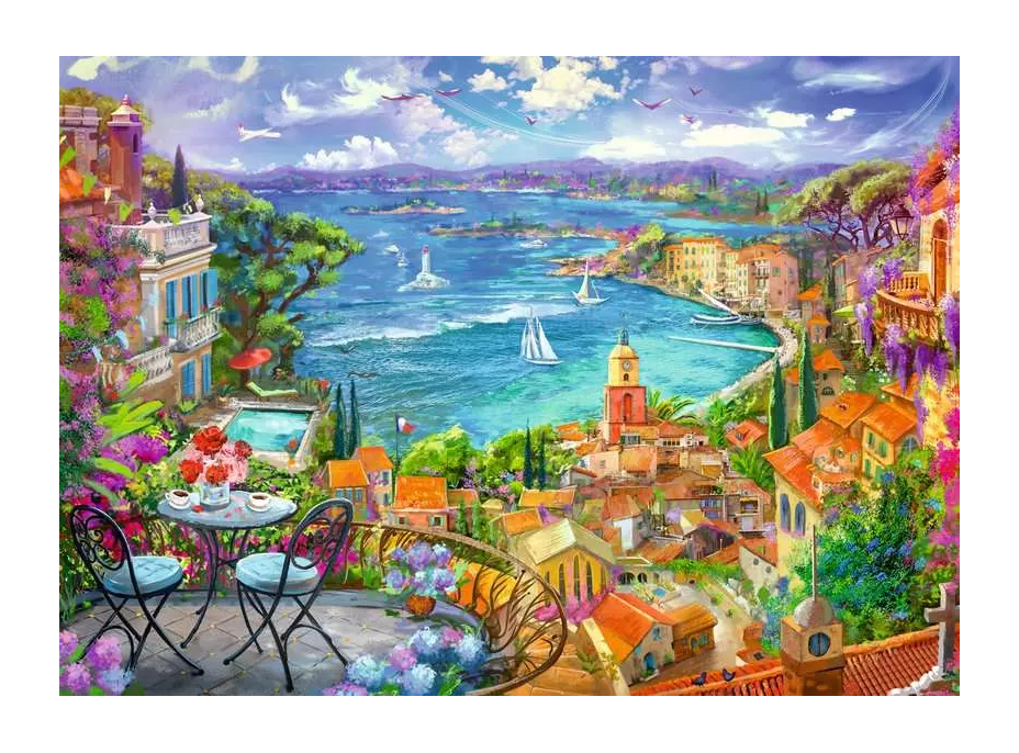 RAVENSBURGER Puzzle Saint-Tropez 1000 dielikov