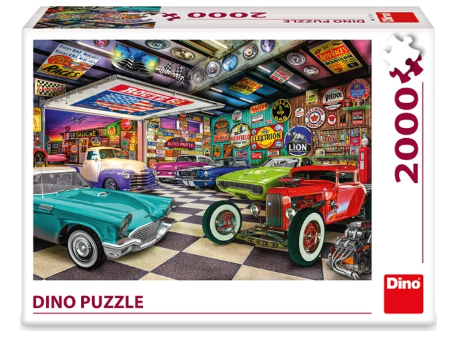 DINO Puzzle Zbierka veteránov 2000 dielikov