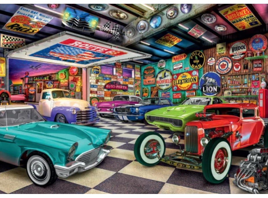 DINO Puzzle Zbierka veteránov 2000 dielikov