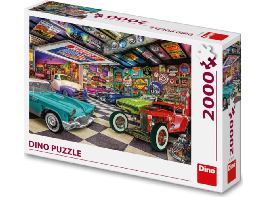 DINO Puzzle Zbierka veteránov 2000 dielikov