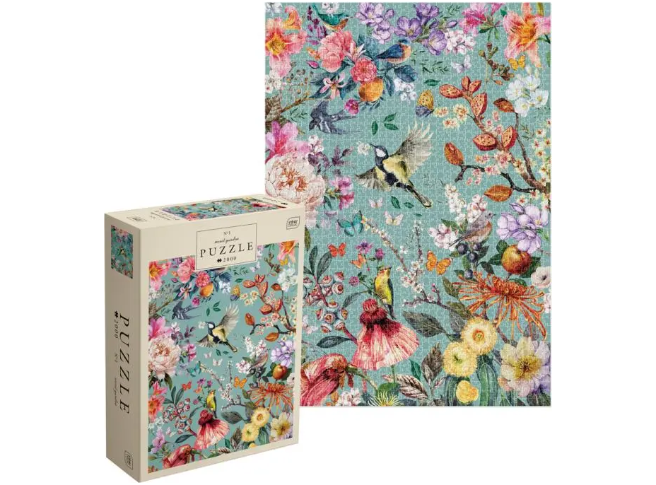 INTERDRUK Puzzle Tajná záhrada 2000 dielikov