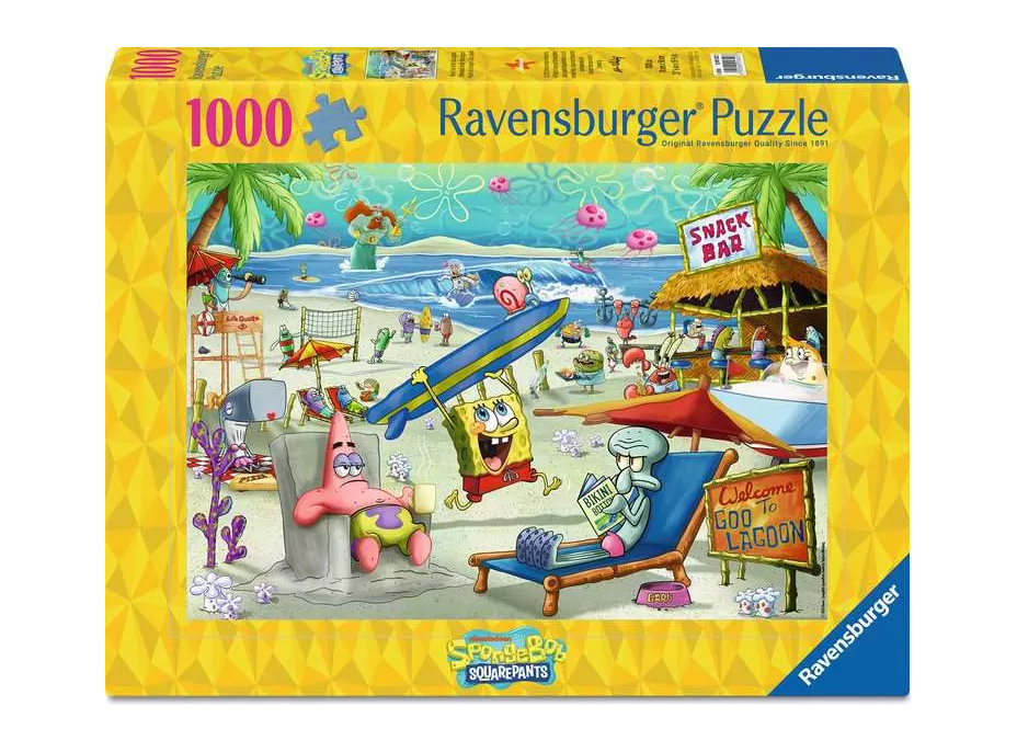 RAVENSBURGER Puzzle Spongebob 1000 dielikov
