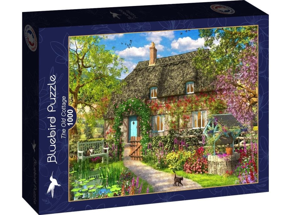 BLUEBIRD Puzzle Stará chalupa 1000 dielikov