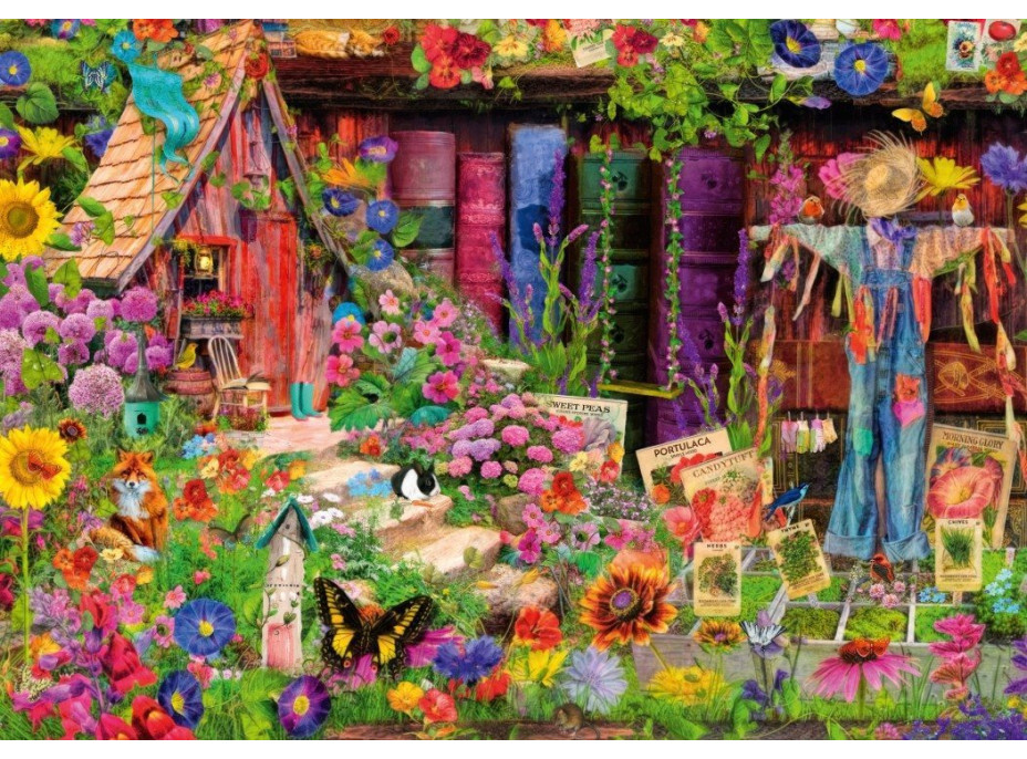 BLUEBIRD Puzzle Strašiakova záhrada 2000 dielikov