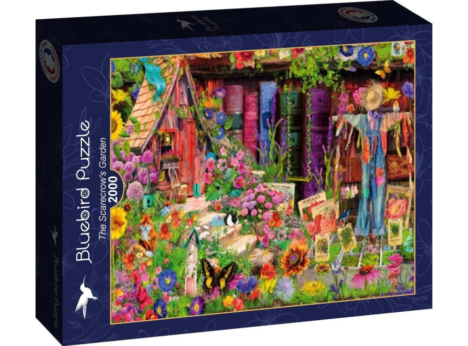 BLUEBIRD Puzzle Strašiakova záhrada 2000 dielikov