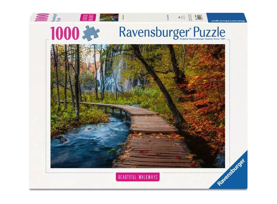 RAVENSBURGER Puzzle Tajomný les 1000 dielikov