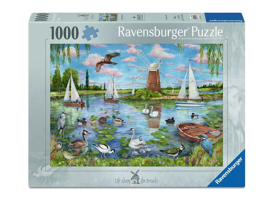 RAVENSBURGER Puzzle Tajomstvo života v Anglicku 1000 dielikov