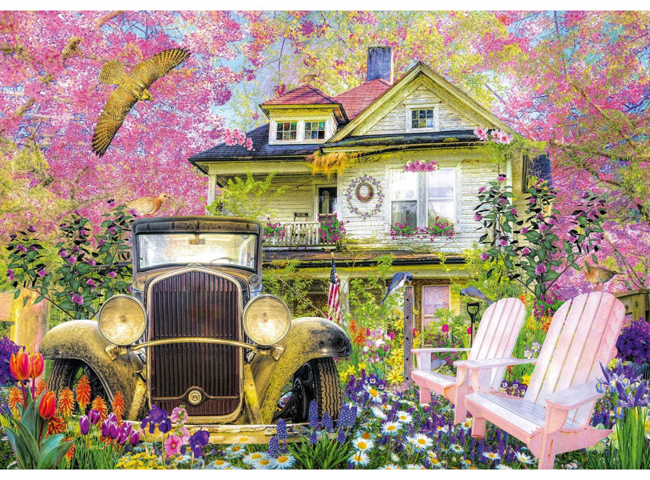 BLUEBIRD Puzzle Trocha nostalgie 1000 dielikov