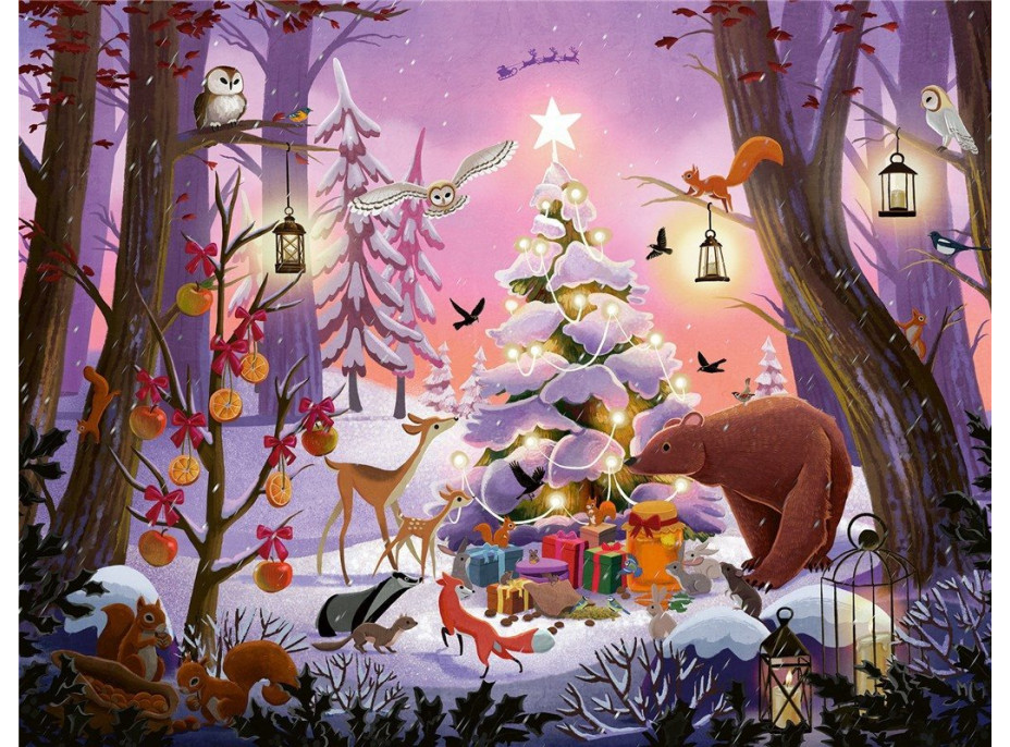 RAVENSBURGER Puzzle Vianočný zázrak 2000 dielikov