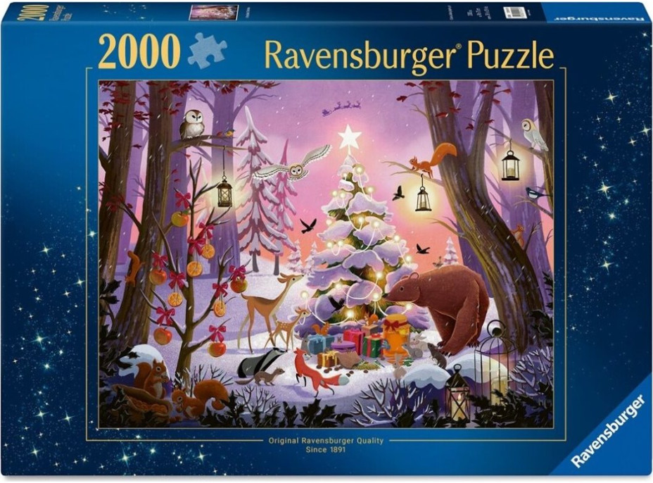 RAVENSBURGER Puzzle Vianočný zázrak 2000 dielikov