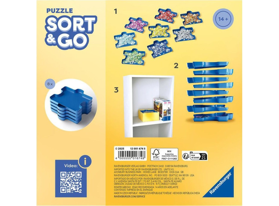 RAVENSBURGER Systém na triedenie puzzle