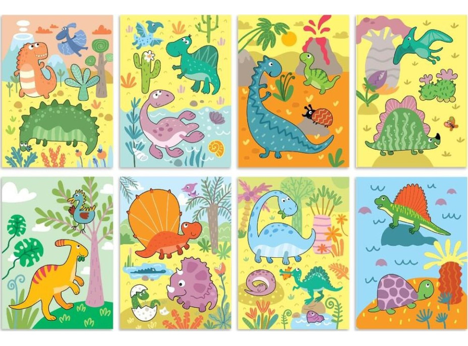 DODO Vodné maľovanie Dinosaurus