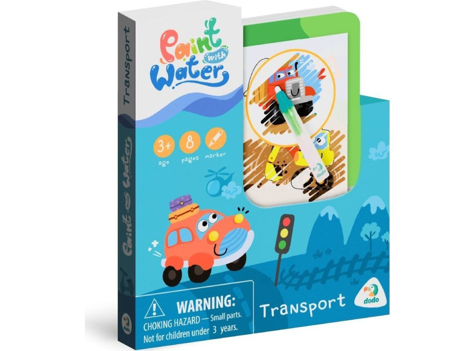 DODO Vodné maľovanie Doprava